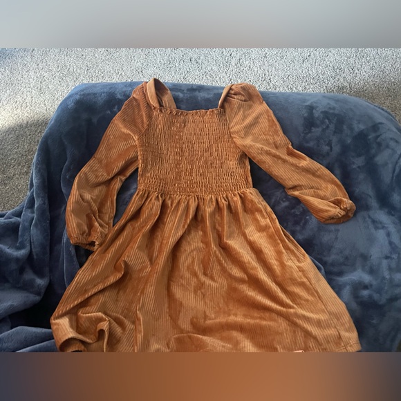 Tahari Girl Burnt Orange Dress - Picture 1 of 6